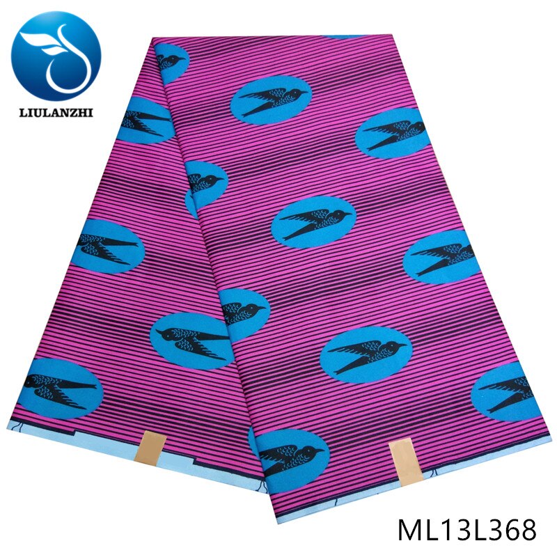 Liulanzhi afrikansk ankara vokstryk i stofstil polyestervoks ankara  ml13 l 368