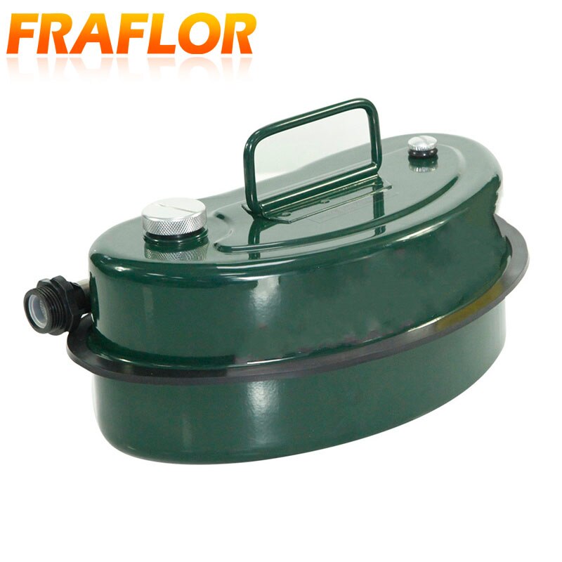 Car Motorcycle Motorcycle Spare Portable Fuel Tank 3L Liters Gasoline Diesel Water Tank Container Metal Oil Jerrycan Canister