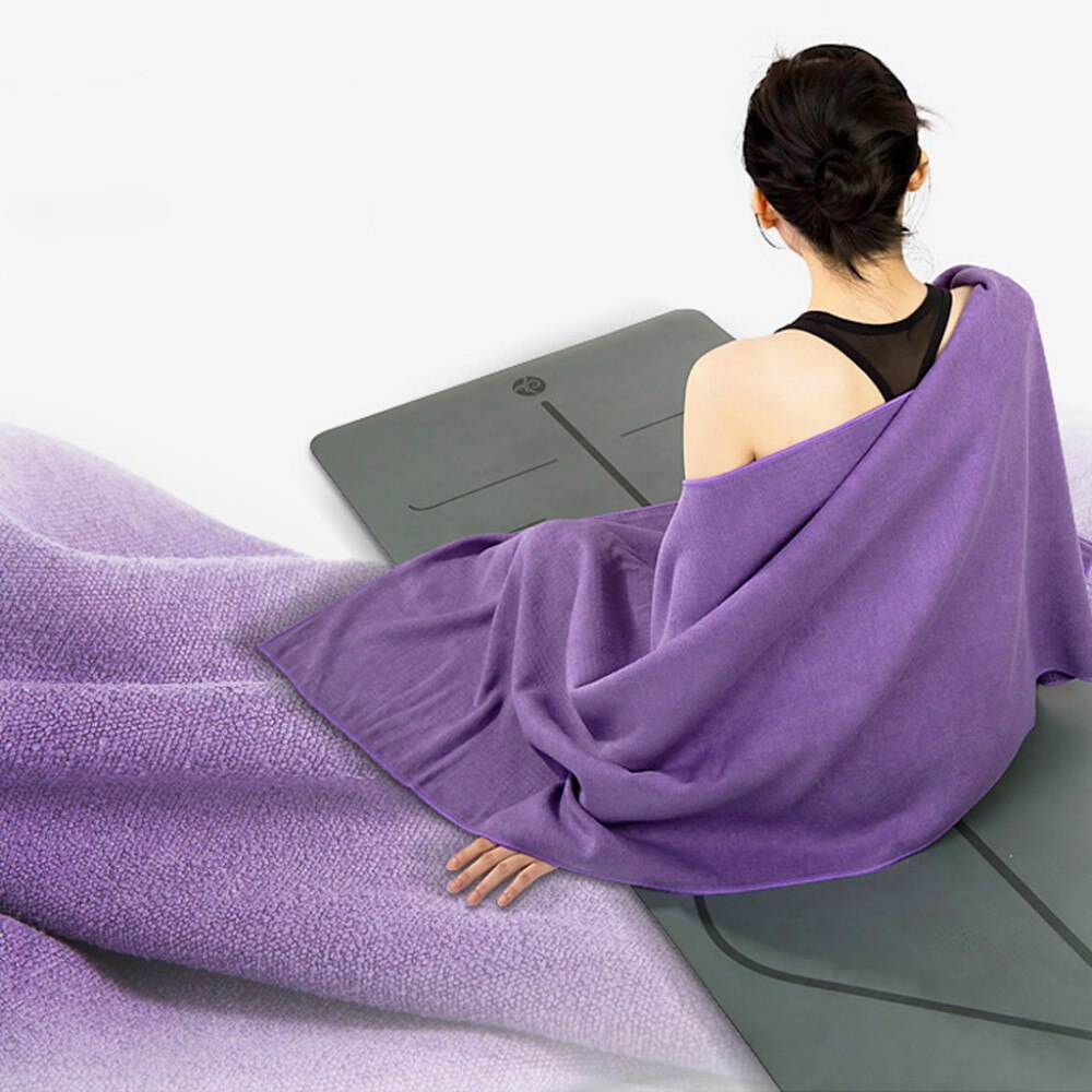 Sport Non Slip Yoga Mat Cover Handdoek Anti Slip Microfiber Deken Voor Fitness Gym Soft Thicken Pvc Oefening Apparatuur