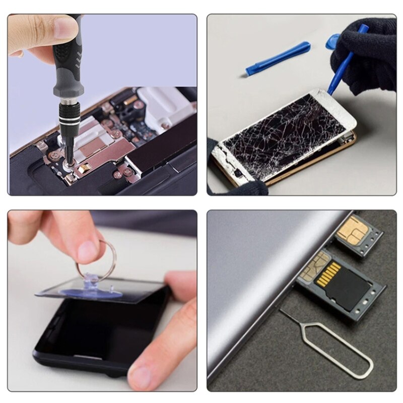 Mobile Phone Repair Tool Set Multi Opening Disassembly Repair Tool Kit for iphone Android Phone Repair