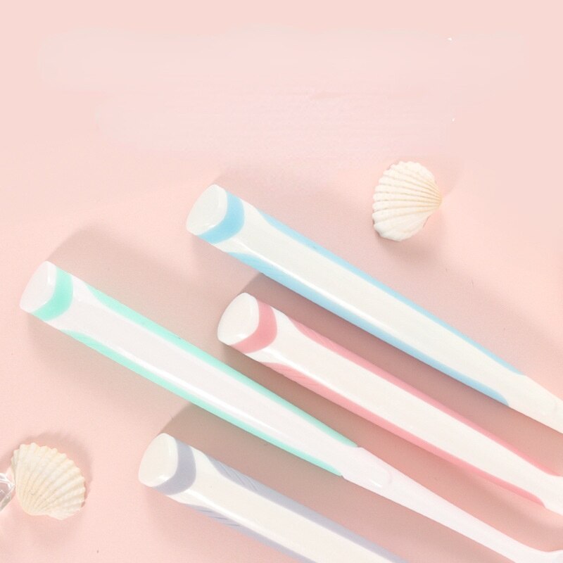 Wide Head Soft Bristle Toothbrush Adult Toothbrush Family Pack, Easy To Carry Outdoor Hotel Toothbrush