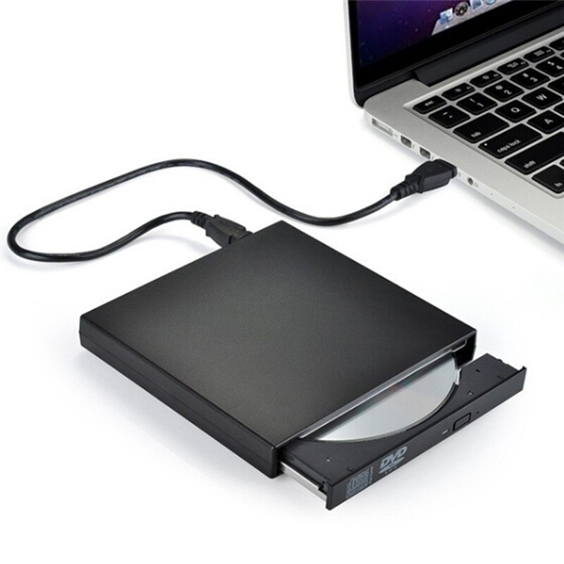 External DVD Optical Drive USB 2.0 DVD-ROM Player CD/DVD-RW Burner Reader Writer Recorder Portatil for Windows Mobile PC