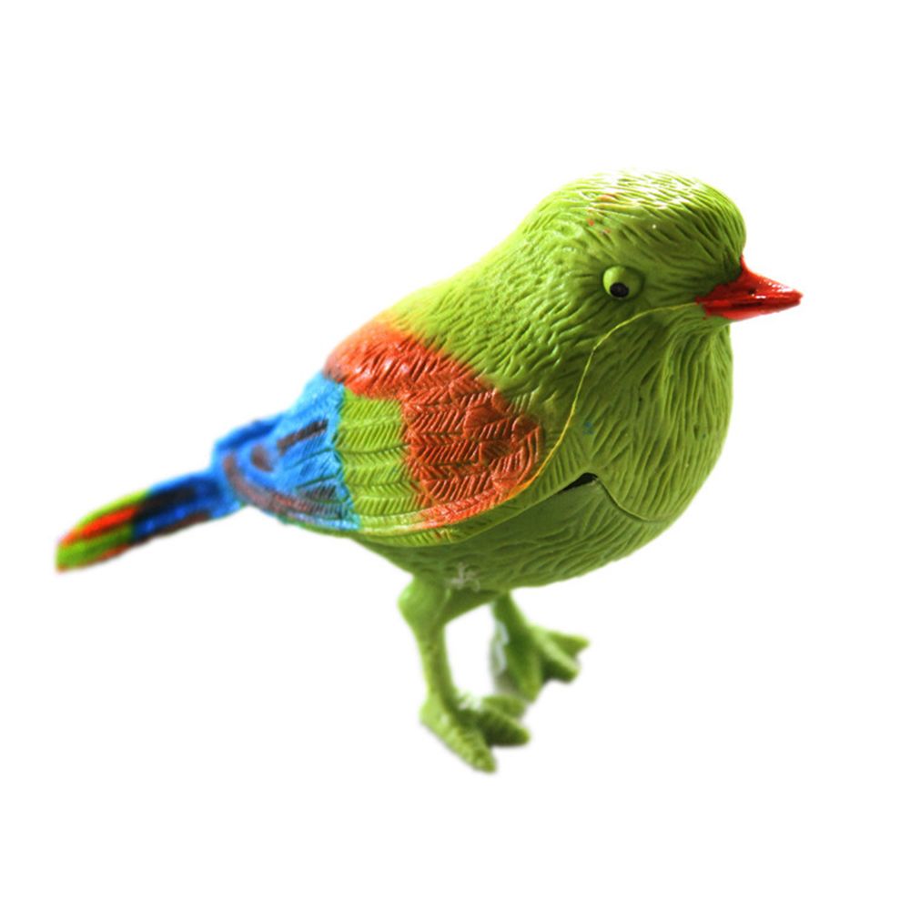 Popular Pretty Cute Funny Sound Voice Control Activate Toy Chirping Interactive Electronic Singing Bird