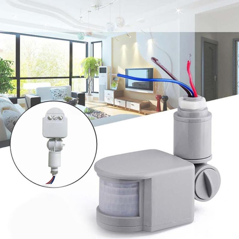 Infrarood Pir Motion Sensor Switch Motion Sensor Light Switch Met Led Licht Automatische Outdoor infrarood Detector