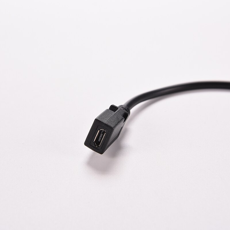 0.15M 15cm Micro USB Female To Micro USB Male Connector Adapter Data Transfer Cable For Phones MP3 MP4 Charging Extension Cord