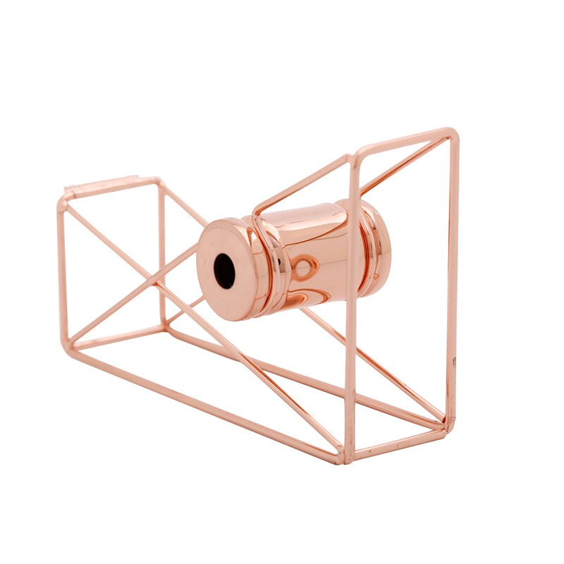 Rose Gold Tape Cutter Stationery Washi Tape Dispenser Storage Organizer Cutter Tool Office Supplies