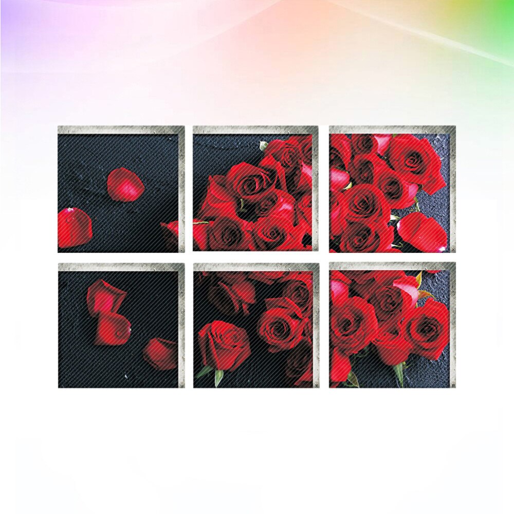 6 Pcs 3D Bad Stickers Mode Muurstickers Voor Wc Badkamer Muren