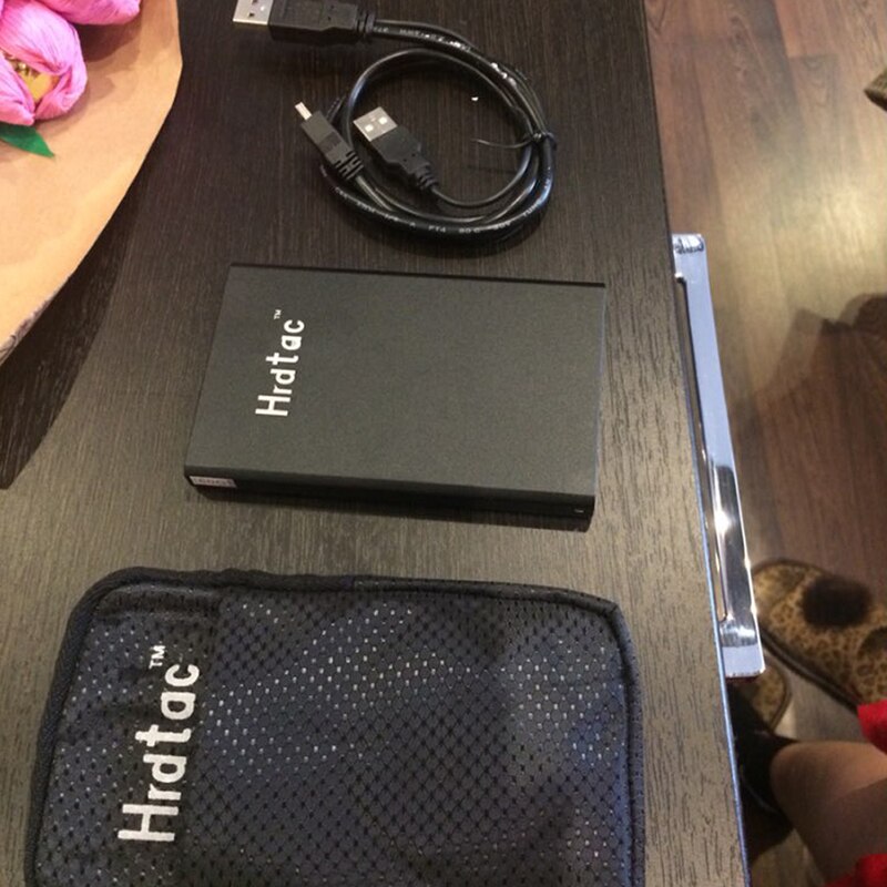 HRDTAC 2.5" Portable External Hard Drive USB 2.0 60GB 80GB 120GB 160GB 250GB 320GB 500GB HDD External HD Hard Disk for PC/Mac