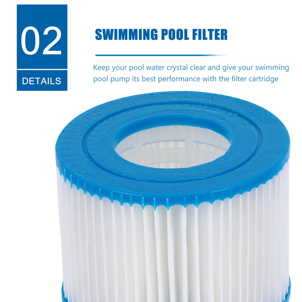 2 Stuks Professionele Zwembad Filter Cartridge Filter Elementen Zwembad Onderdelen
