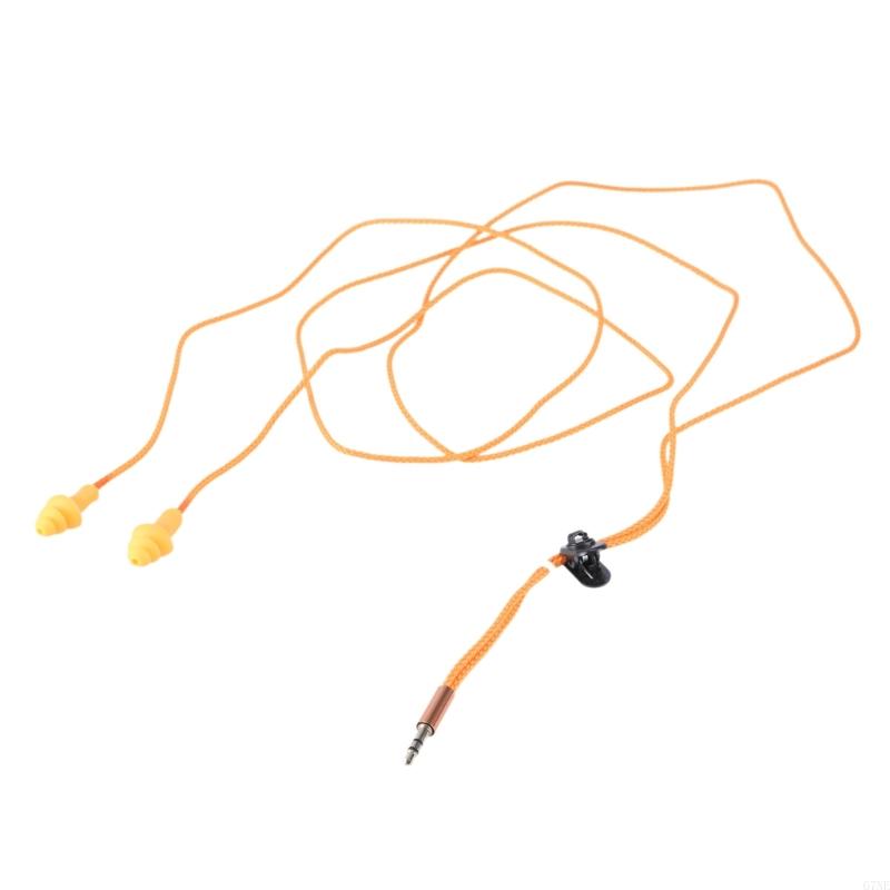 G7NE Comfortable Earbuds Earphones with Superior Sound Isolation In Ear Earplugs for Office Gym Use Headphones