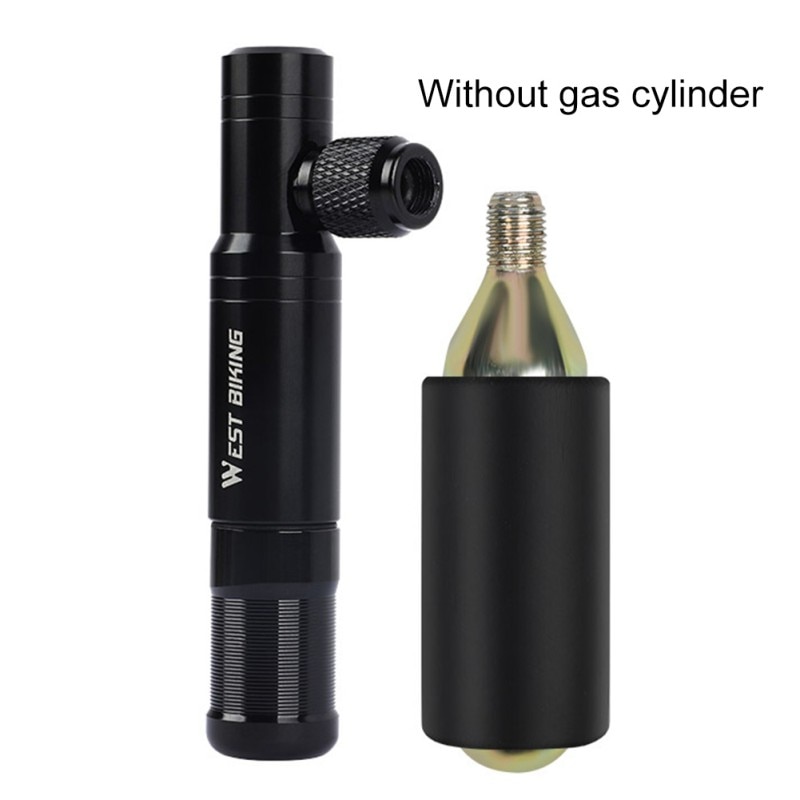 2 in 1 draagbare mini fietspomp  co2 inflator fiets tubeless presta & schrader ventiel mtb fiets luchtpomp bandenreparatiegereedschap