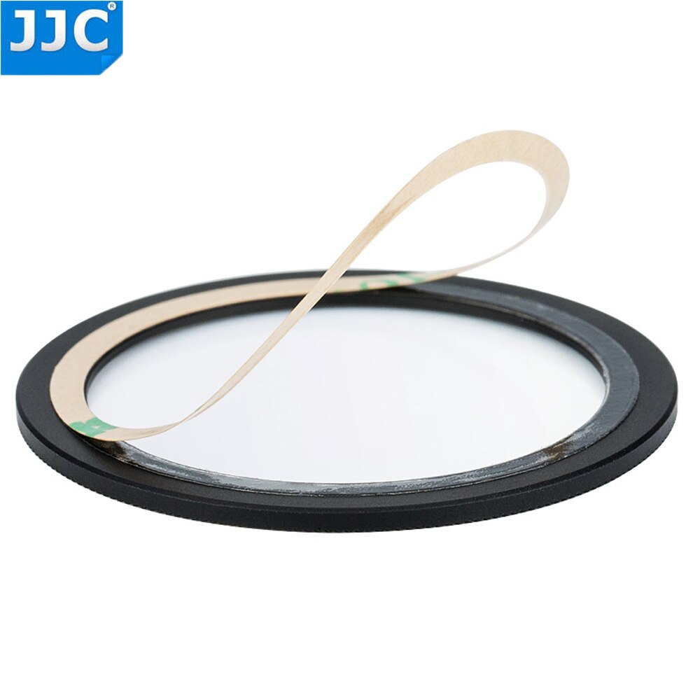 JJC-filtro UV de vidrio óptico multicapa ultradelgado F-WMCUVG3 L39, con adhesivo 3M, para cámaras Ricoh GR IIIx GR III/GR II