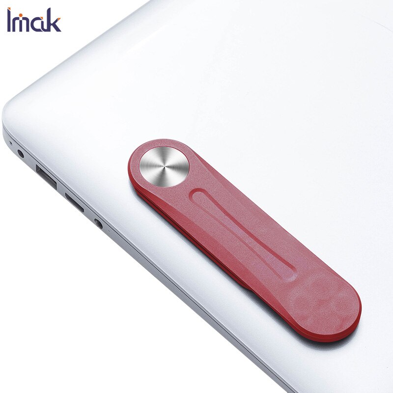 Imak Draagbare Dubbele Screen Interactie Notebook Expansie Beugel Voor Huawei Notebook Gebruik 3M Sterke Magnetische Vel: Jujube Red