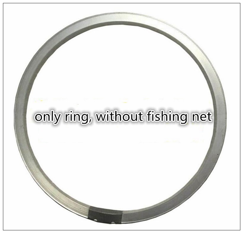 Finefish Cast Net 1.2-3.6M Without Sinker Fishing Net Outdoor Sport Hand Throw Network Small Mesh USA Style Gillnet Tool: ring
