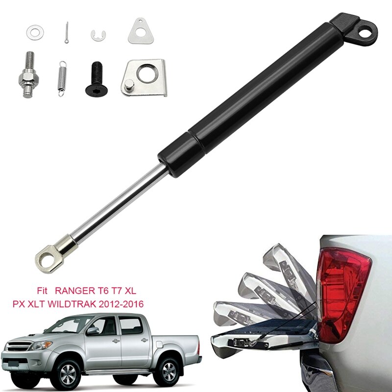 Car Tailgate Assist Shock Vehicle Tailgate Gas Assist Slowdown Struts for Ford Ranger T6 T7 XL Truck: Default Title