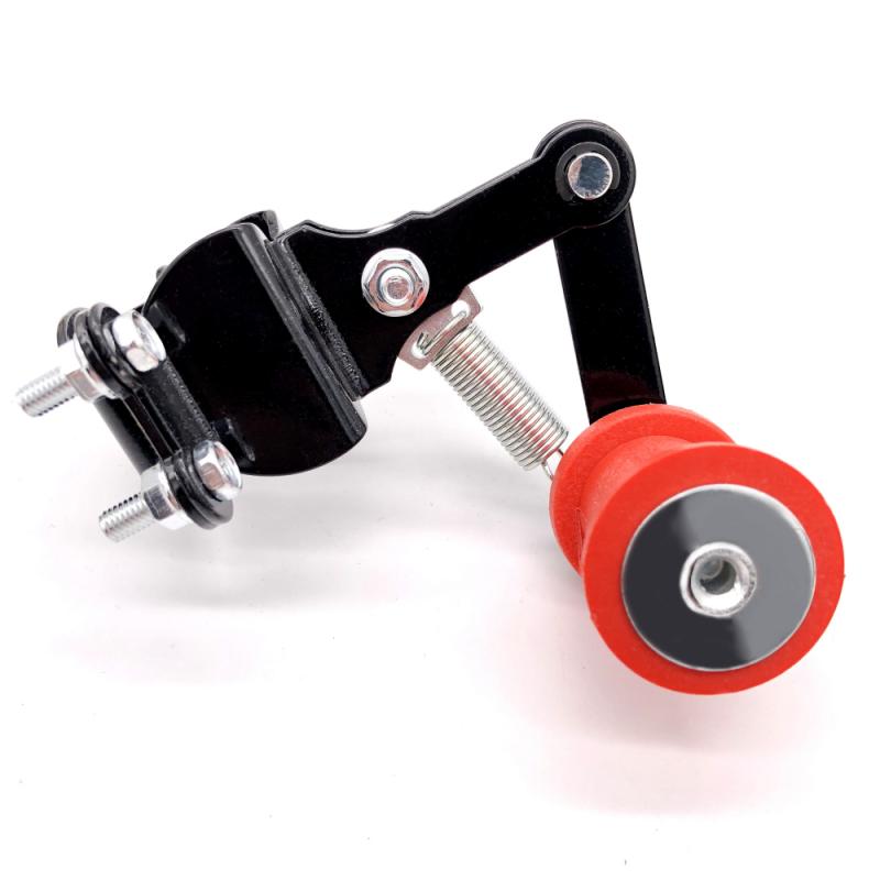 1Pcs Motorcycle Chain Tensioner Adjuster Automatic -skid Tensioner Adjuster Chain Guide Chain Automatic Regulator Roller: Yellow