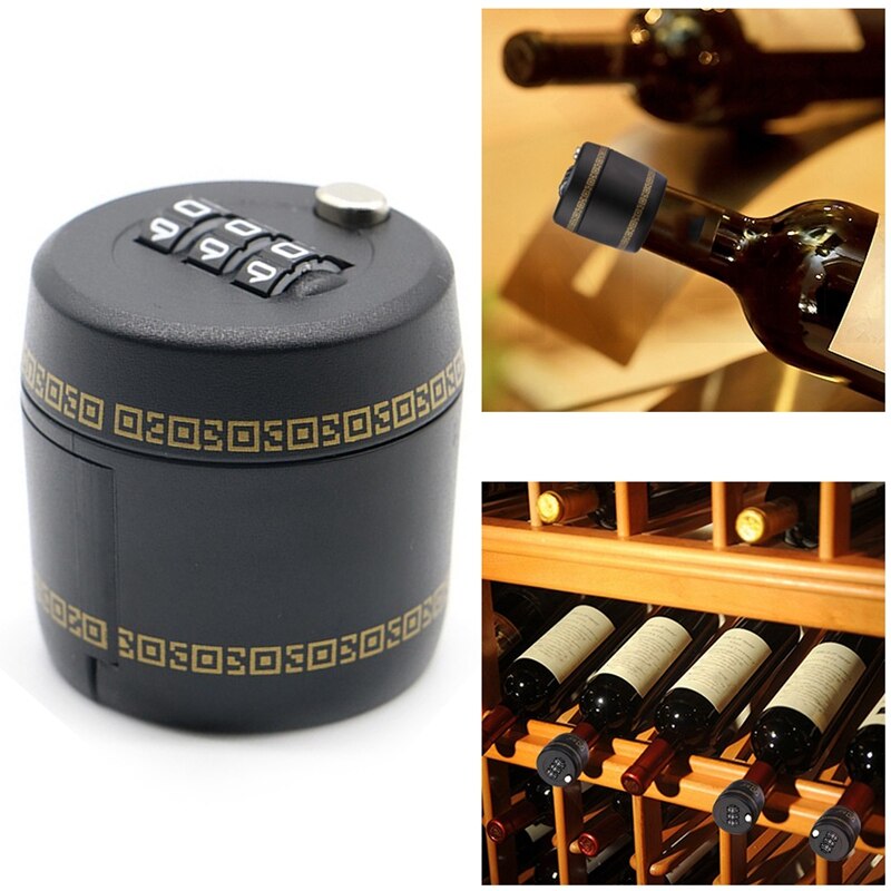 Plastic Fles Sluizen Combinatie Lock Wijn Stop Vacuüm Plug Apparaat Behoud Voor Meubilair Lock