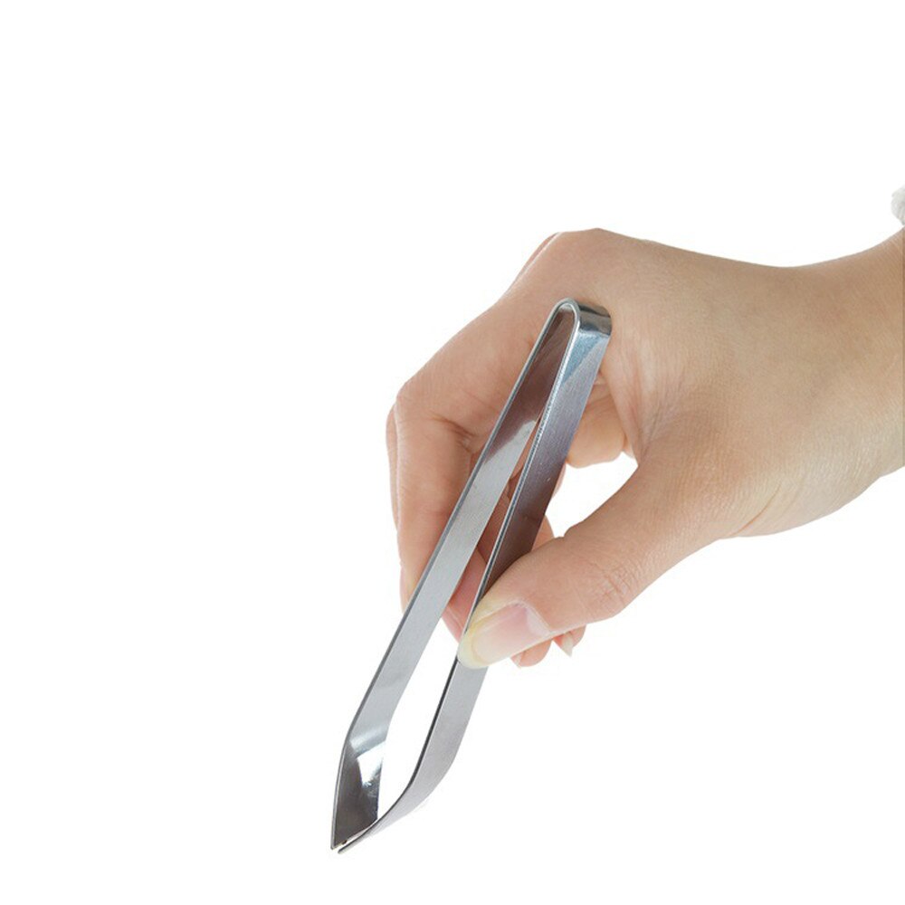Stainless Steel Fish Bone Remover Pliers Pincer Puller Tweezer Tongs Pick-Up Utensils Kitchen Seafood Tool