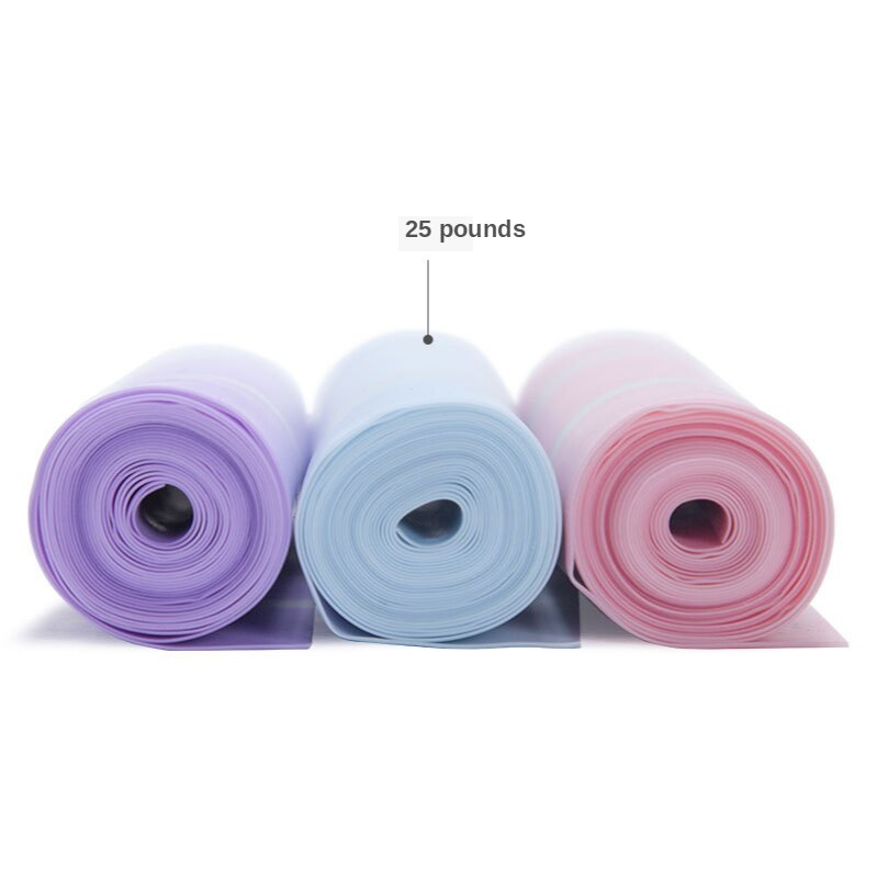 Fitness træningsmodstandsbånd gummi yoga elastikbånd 150 cmcm modstandsbånd løkke gummisløjfer til træning i gymnastiksalen