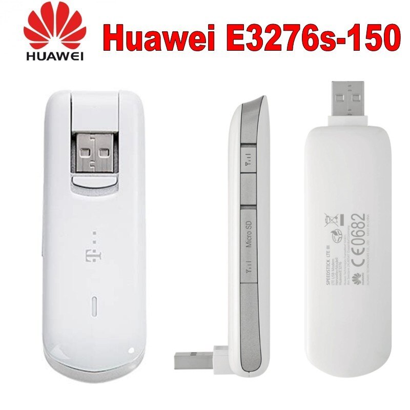 Original Unlocked Huawei E3276 E3276s-150 150Mbps 4G LTE USB Modem 3G WCDMA USB Dongle Mobile Broadband Data Card PK E8372 E3372