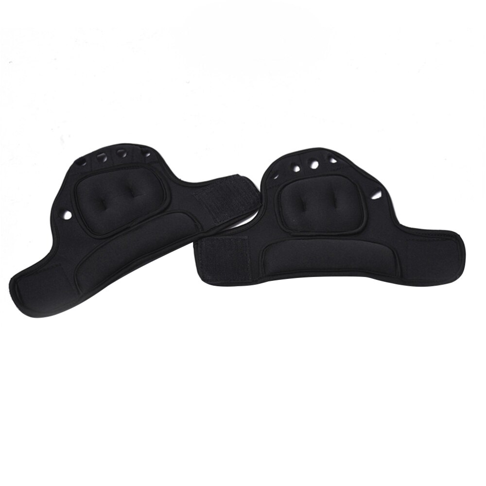 1KG Sports Fit Weighted Gloves Wrist Weight Resistance Fitness Training Glove Fingerless Gym Gloves Fitness Equitment: Black