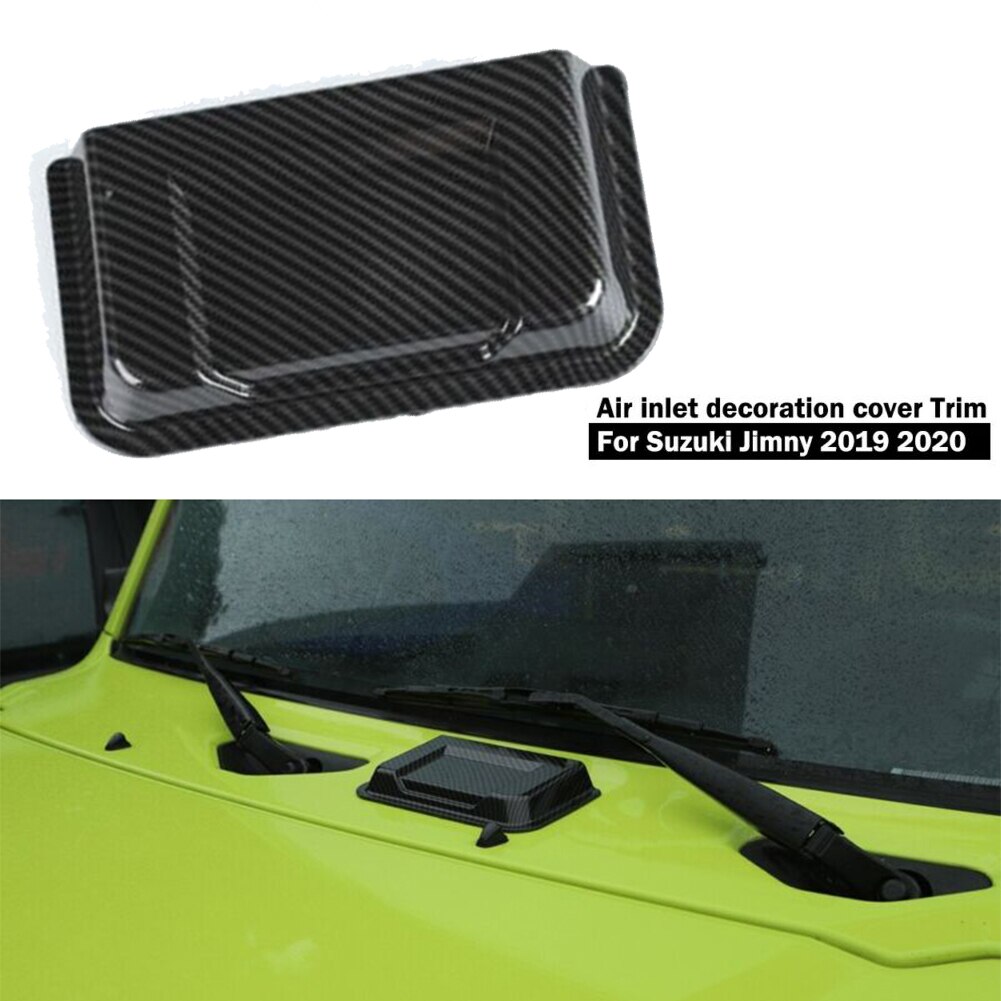 Voor Suzuki Jimny Luchtinlaat Outlet Vent Abs Cover Carbon Fibre Graan Trim Vervanging