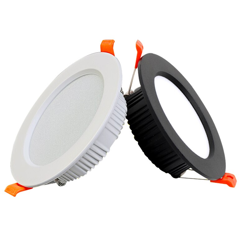 Led-downlight 3w 5w 7w 9w 12w 15w rund infälld lampa 220v 230v 240v 110v led-lampa sovrum kök inomhus led-spotbelysning