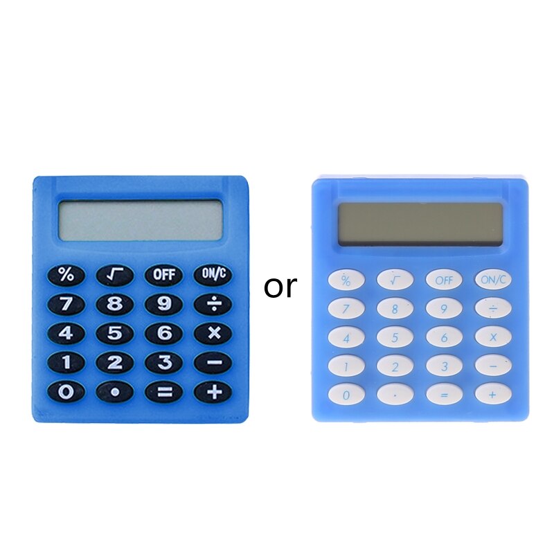 Mini Draagbare Elektronische Rekenmachine Snoep Kleur Pocket Calculator Voor Studenten Schoolbenodigdheden