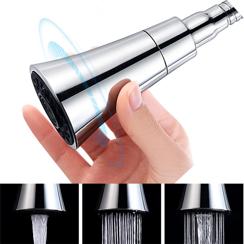 Universal Splash Filter Faucet 720°Rotating Tap Spray Head Anti Splash Water Bubbler Kitchen Tap Water Saving Nozzle Sprayer