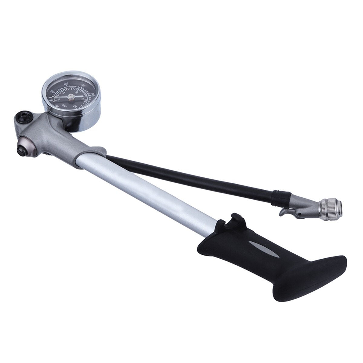 300 psi vering mountainbike vork schokdemper pomp met manometer mtb hoge druk fietspomp luchtvork fiets fietsaccessoires