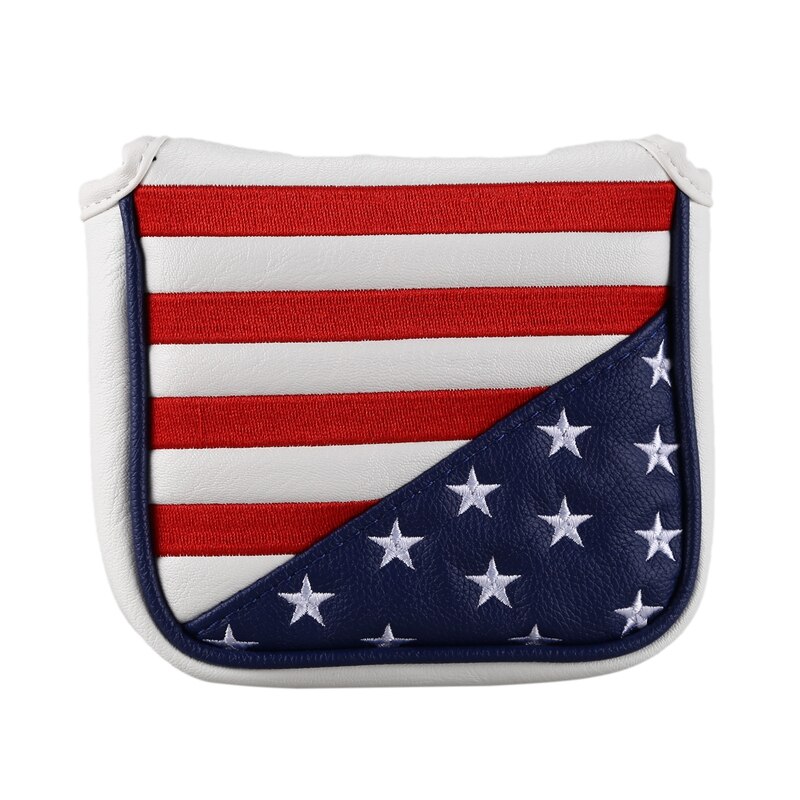 PU Golf Hammer Putter Abdeckungen Headcover Synthetische Leder Wasserdichte Griff Schützen Headcover Putter Abdeckung Headcover für Klinge Kopf