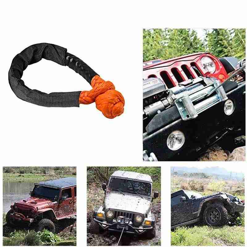 Soft shackles, rope shackle for offroad parts, shackle for yacht