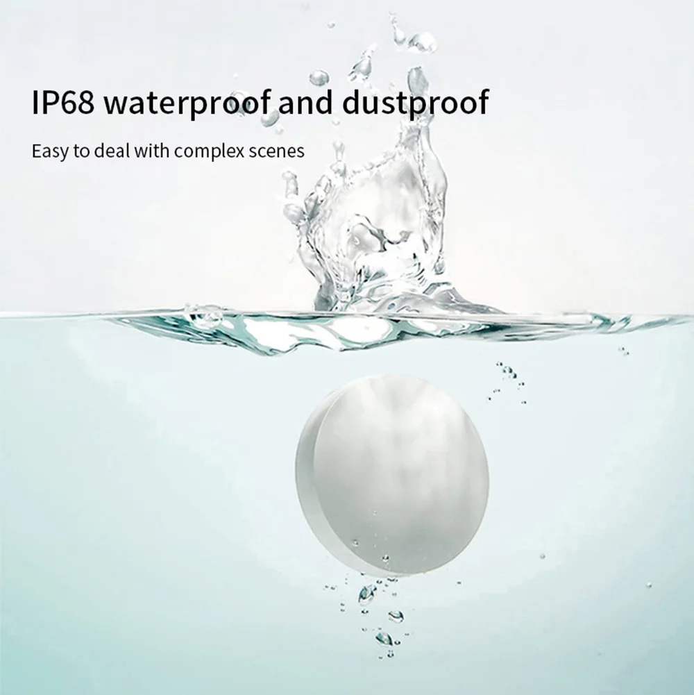 Tuya Zigbee 2mqtt Wateronderdompelingssensor Smart Life Lekkagesensor Waterkoppeling Alarm App Monitoring op afstand Waterlekdetector
