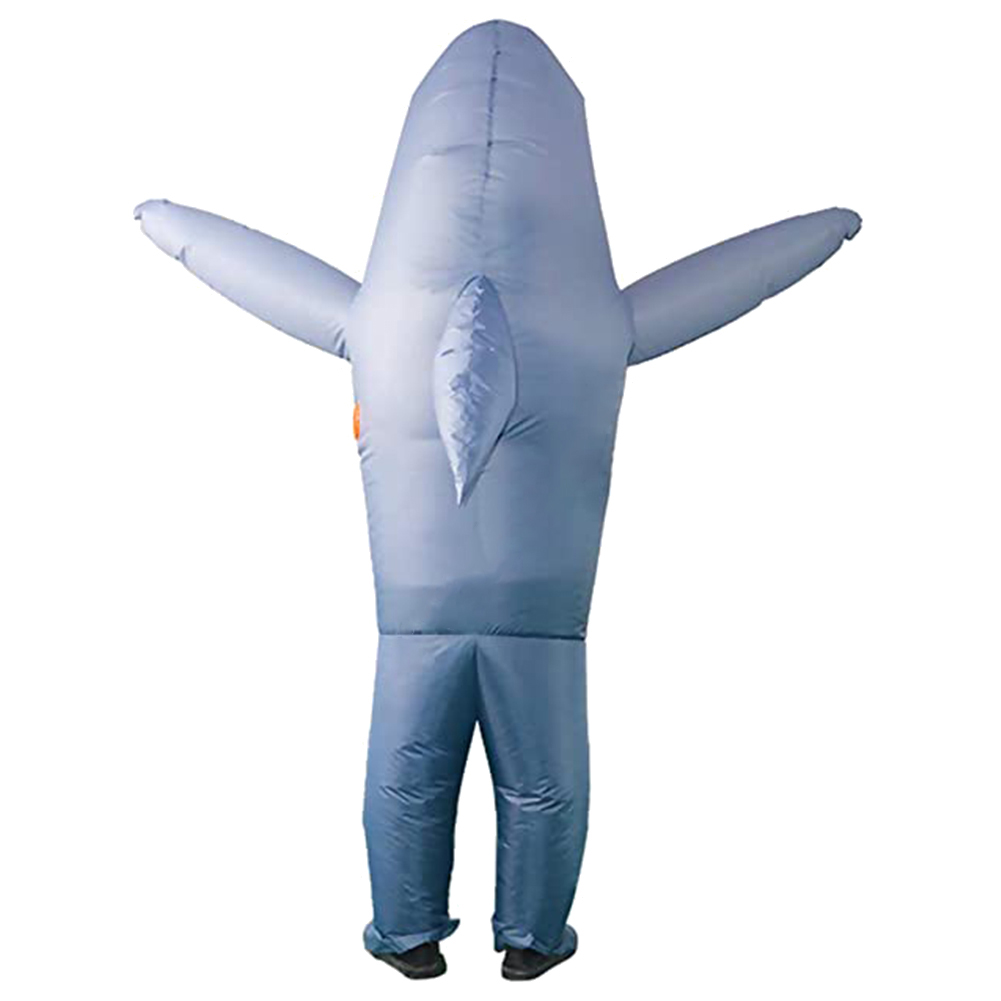 Outdoor Opblaasbare Kostuum Shark Game Fancy Dress Party Jumpsuit Cosplay Outfit Prop