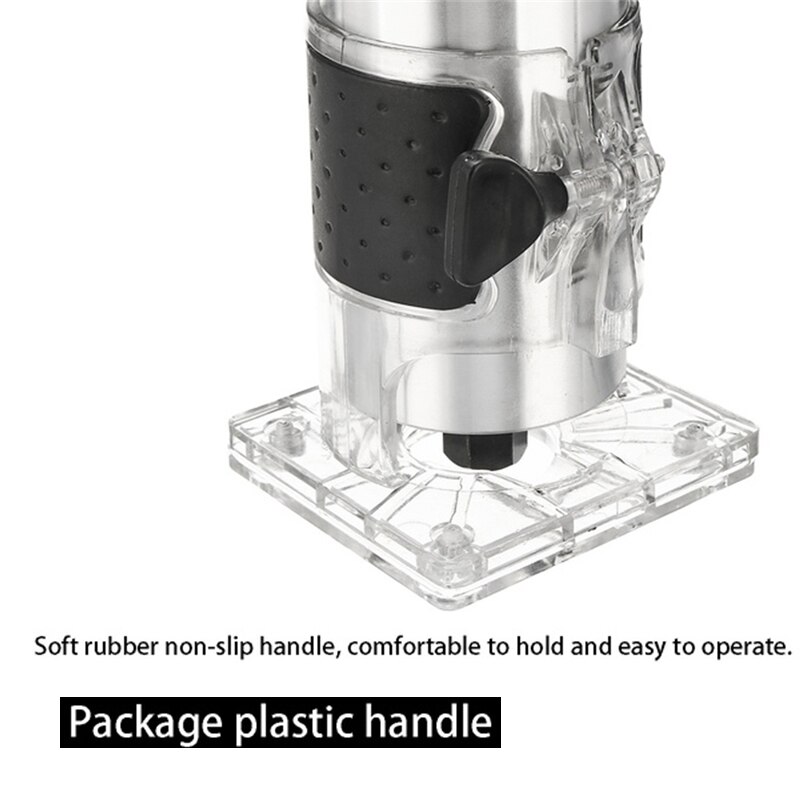 220V 3000W Wood Electric Hand Trimmer Woodworking Engraving Slotting Trimming Hand Carving Machine Wood Router Joiners Set