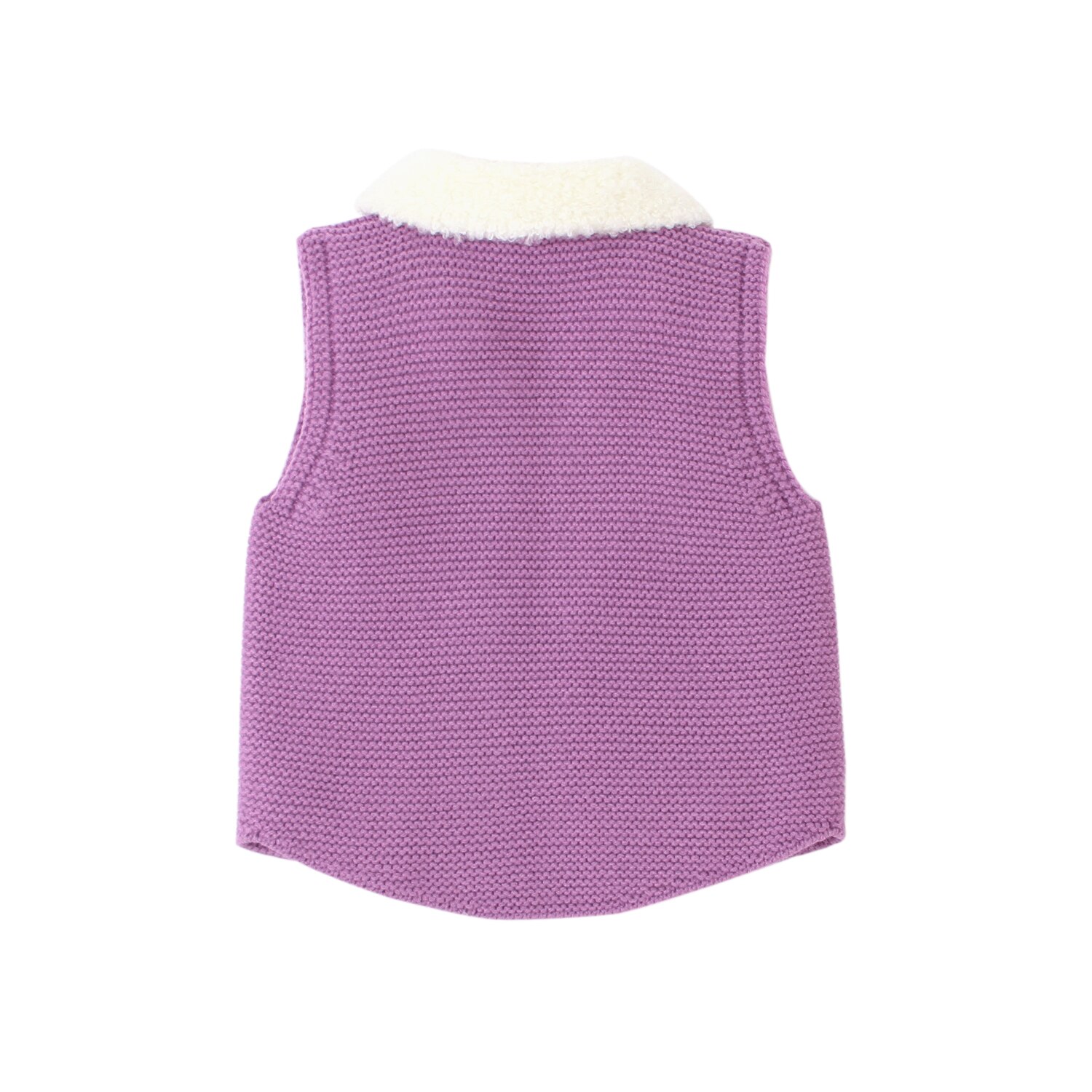 Gilet en tricot sans manches pour bébés garçons et filles, pull coréen décontracté en laine pour enfants