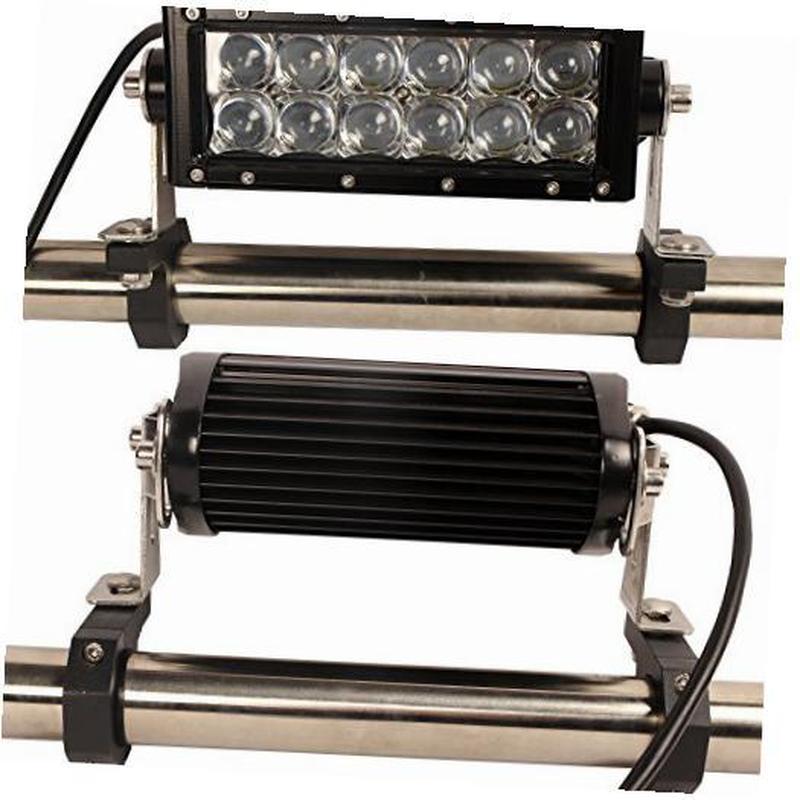 2PCS/SET Motorcycle Led Lights Handlebar Clamp Fog Spot Lights Mounting Bracket 30mm for Motorbike Scooter