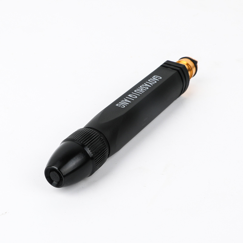 Hochdruck-wasserpistole für die autowäsche im haushalt, schwarze autowaschdüse, diamant-wasserschlauch, autowaschpistole