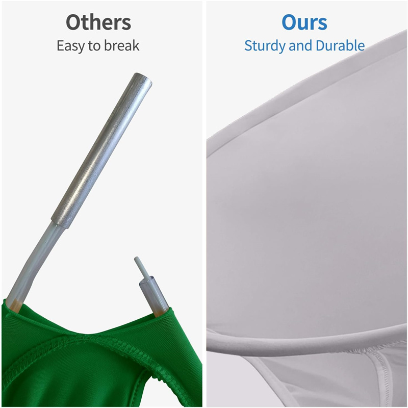 Skittentøyskurv sammenleggbar bærbar pop-opp skittentøyskurv kurv med håndtak kleskurv til skittentøy, vask og tørketrommel