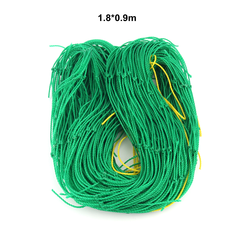 Rede de jardinagem mesh10 * 10cm, rede de nylon de flor, pepino e plantas de pouso, rede de suporte de malha: 1.8-0.9m