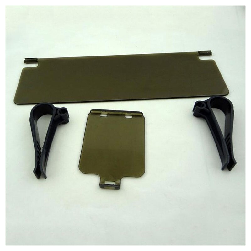 Clip on Car HD safer Vision Anti Dazzle Glare Blocker Shade Sun Visor Extension