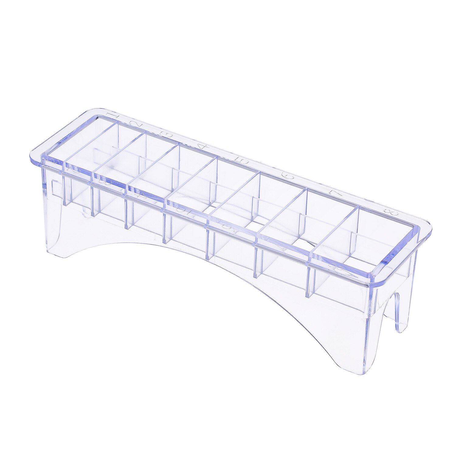 1Pc 8 Grid Base Box Voor Universele Tondeuse Limiet Kam Gids Attachment Size Kapper Vervanging Salon Hair Styling tool