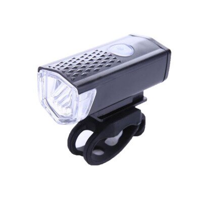 Fahrrad Licht USB Aufladbare LED Fahrrad Vorderseite Licht Fahrrad Scheinwerfer Fahrrad Lichter Lichter Radfahren Fahrrad Zubehör: Schwarz