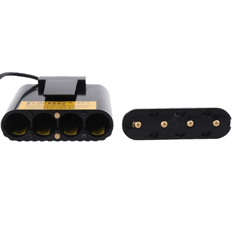 Diy 4X18650 Batterij Case Box 8.4V 5.5X2.1Mm Dc Usb 5V Uitgang Oplader Power supply Voor Fiets Led Koplamp Mobiele Gps