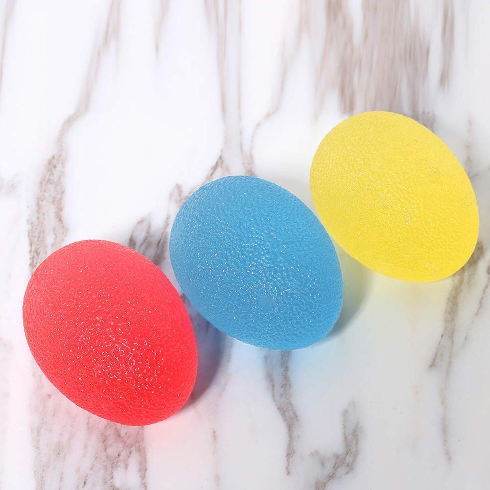 Hand Gripper Silicone Gel Grip Ball Exercise Hand Grip Exerciser Ball Stress Energy Strength Relief Finger Wrist Trainer C8R1