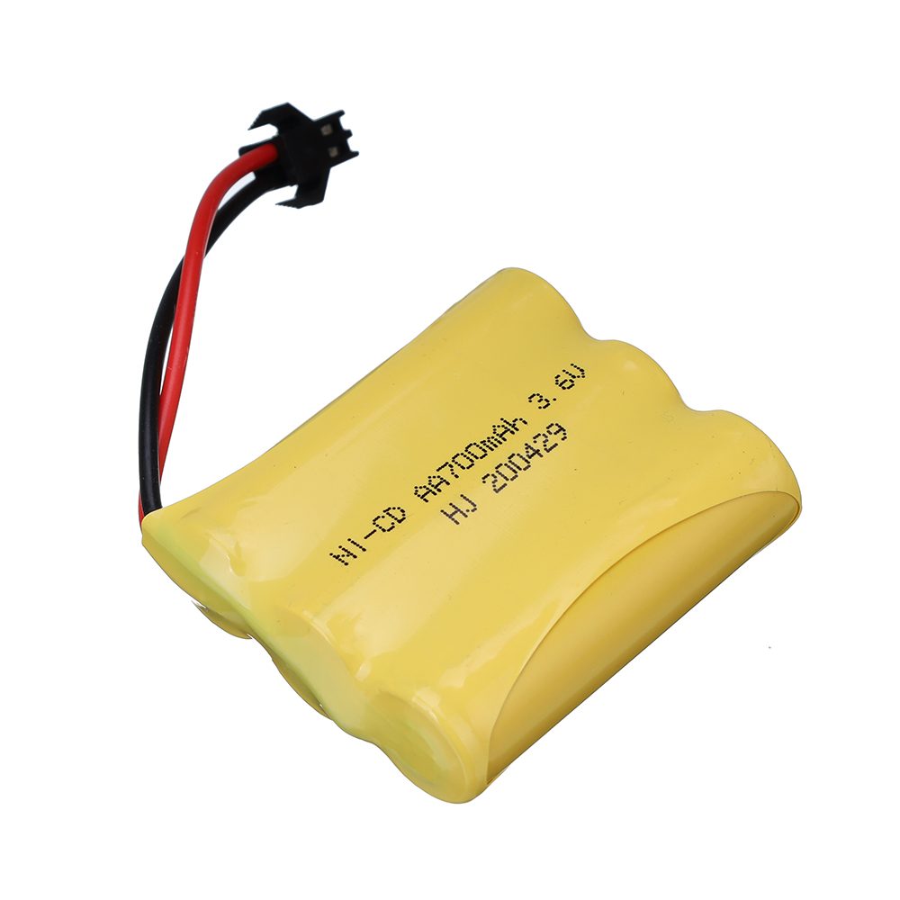 700MAH NICD Battery 2.4V/ 3.6V/ 4.8V/ 6V/ 7.2V battery for RC Toys Cars Trucks Tank 700mah nicd Replaceable Battery with SM plug