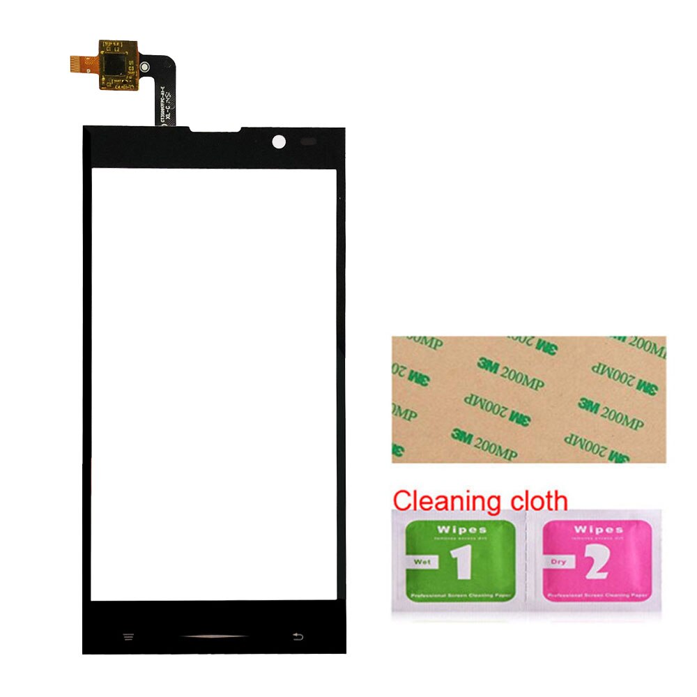 Voor Inew V3 Touch Screen Digitizer Sensor Glass Panel Assembly Vervanging: Black