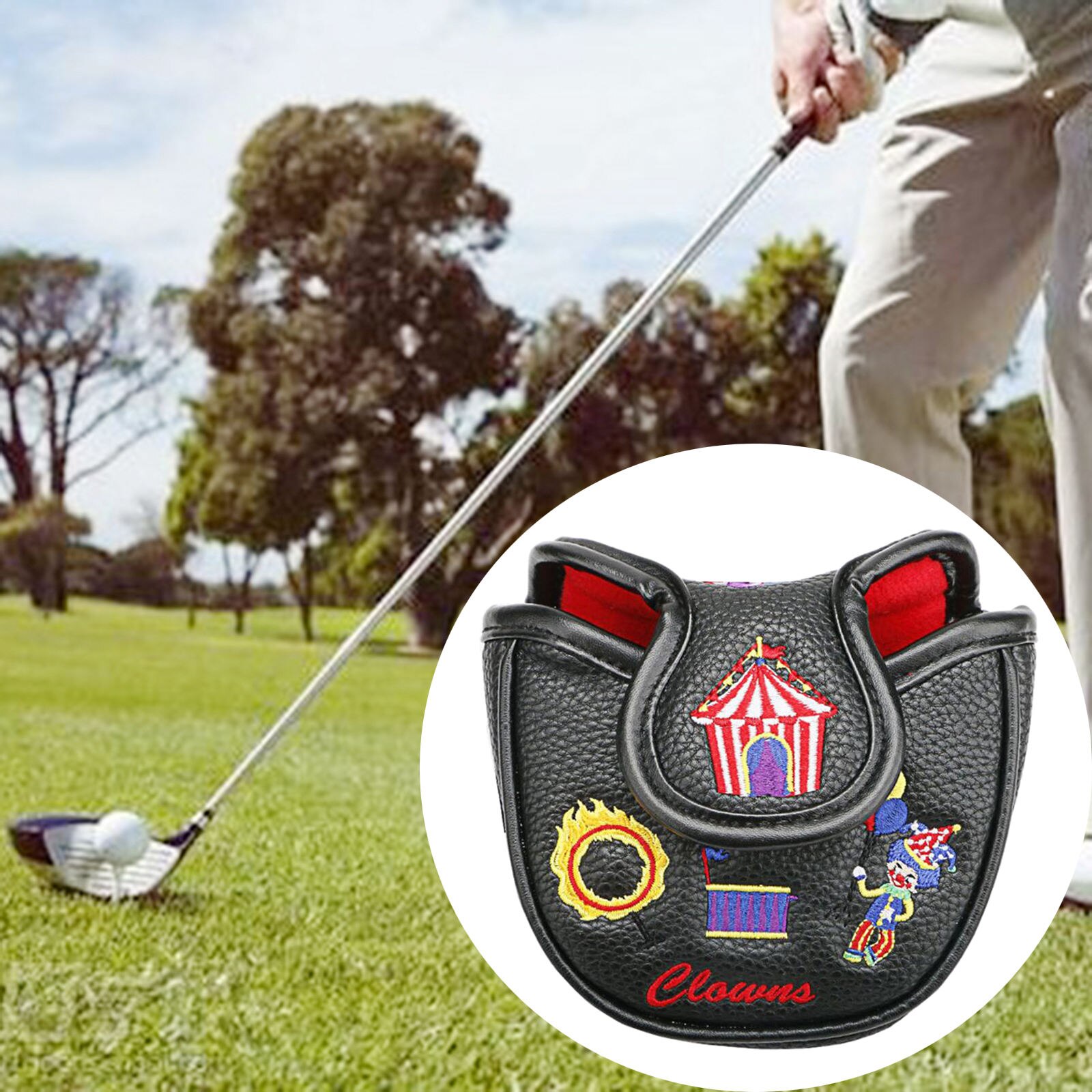 Housse de Putter de Golf, fermeture magnétique Portable, imperméable, protège-tête pour le sport