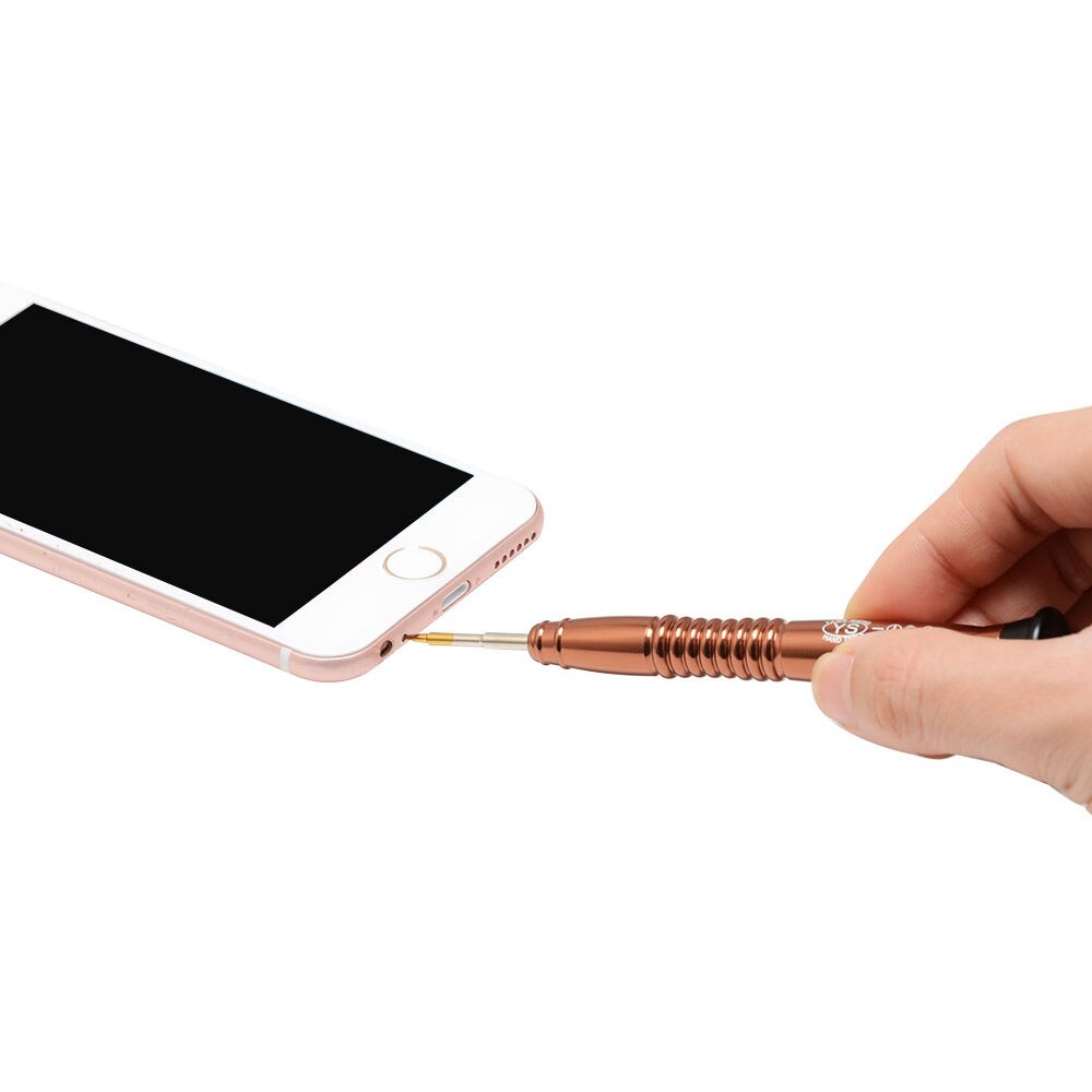 0.6 tipo Y Chave De Fenda Chave De Fenda de Metal Especial para o iphone X 7 8 Plus para iphone Reparação do Relógio, alta Qualidade Ferramenta de Mão