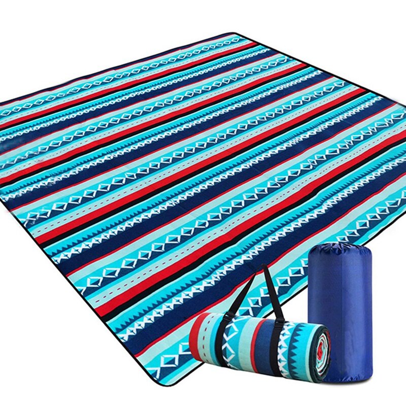 Picnic Blanket Waterproof Foldable Picnic Mat Portable Outdoor Blankets For Park Hiking Grass Camping Beach